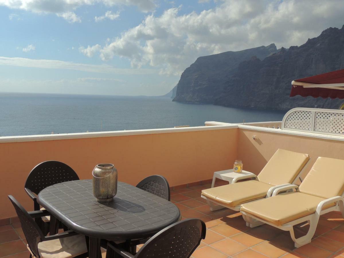 Romantic Retreat With Marine View Acantilado de los Gigantes ภายนอก รูปภาพ